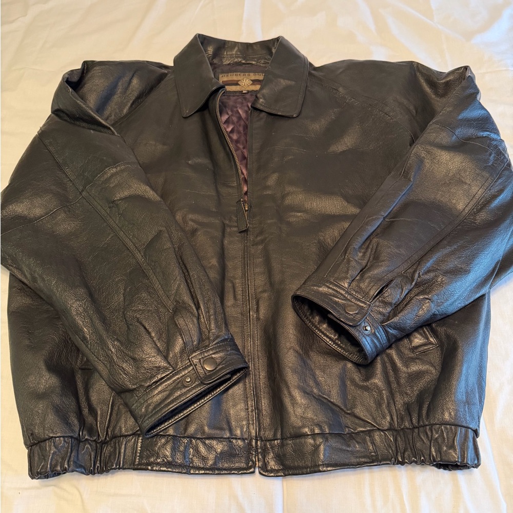 Members Only Black Leather Jacket